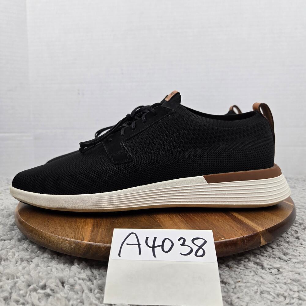 Wolf and Shepherd Mens 11 Swiftknit Black Casual Lifestyle Daily Trainer Sneaker